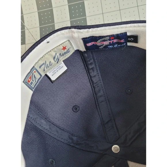 The Game Fitted Milwaukee Brewers MLB Baseball Hat Cap Navy Blue Red Sz Small - Picture 6 of 6